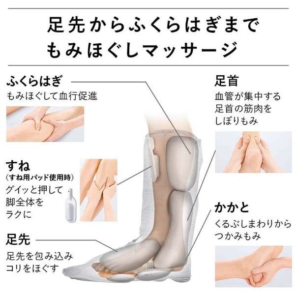 Panasonic - kanya パナソニック レッグリフレ Amazon | パナソニック 家庭用エアーマッサージャー